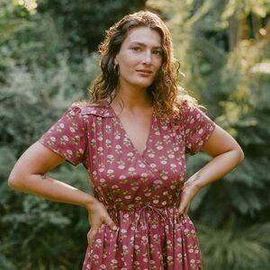 Christy Dawn - Maroonish Floral Dawn